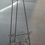 Tall Stand, great for pictures, seating charts, or signs.